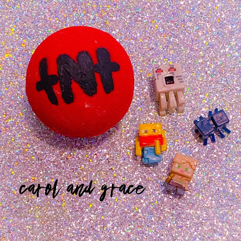 MINECRAFT 💣 BATH BOMB