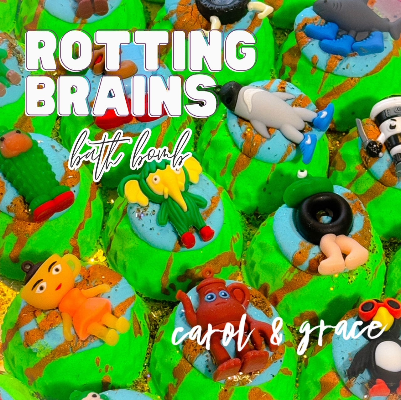 ROTTING BRAINS BATH BOMB