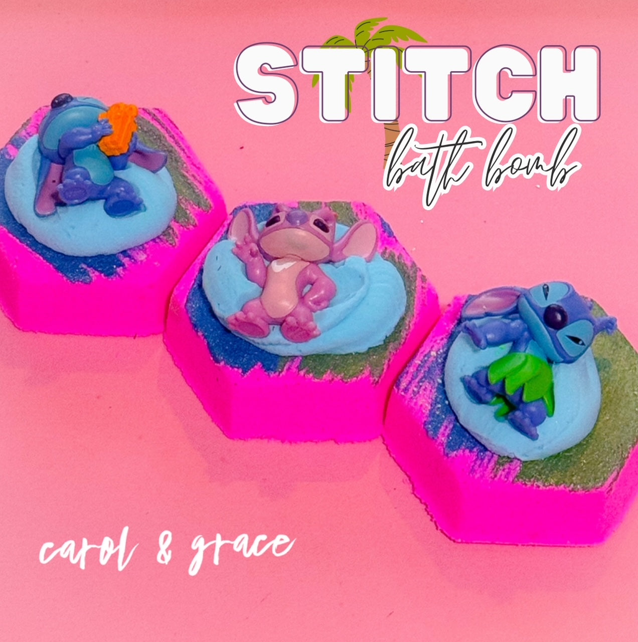 STITCH BATH BOMB