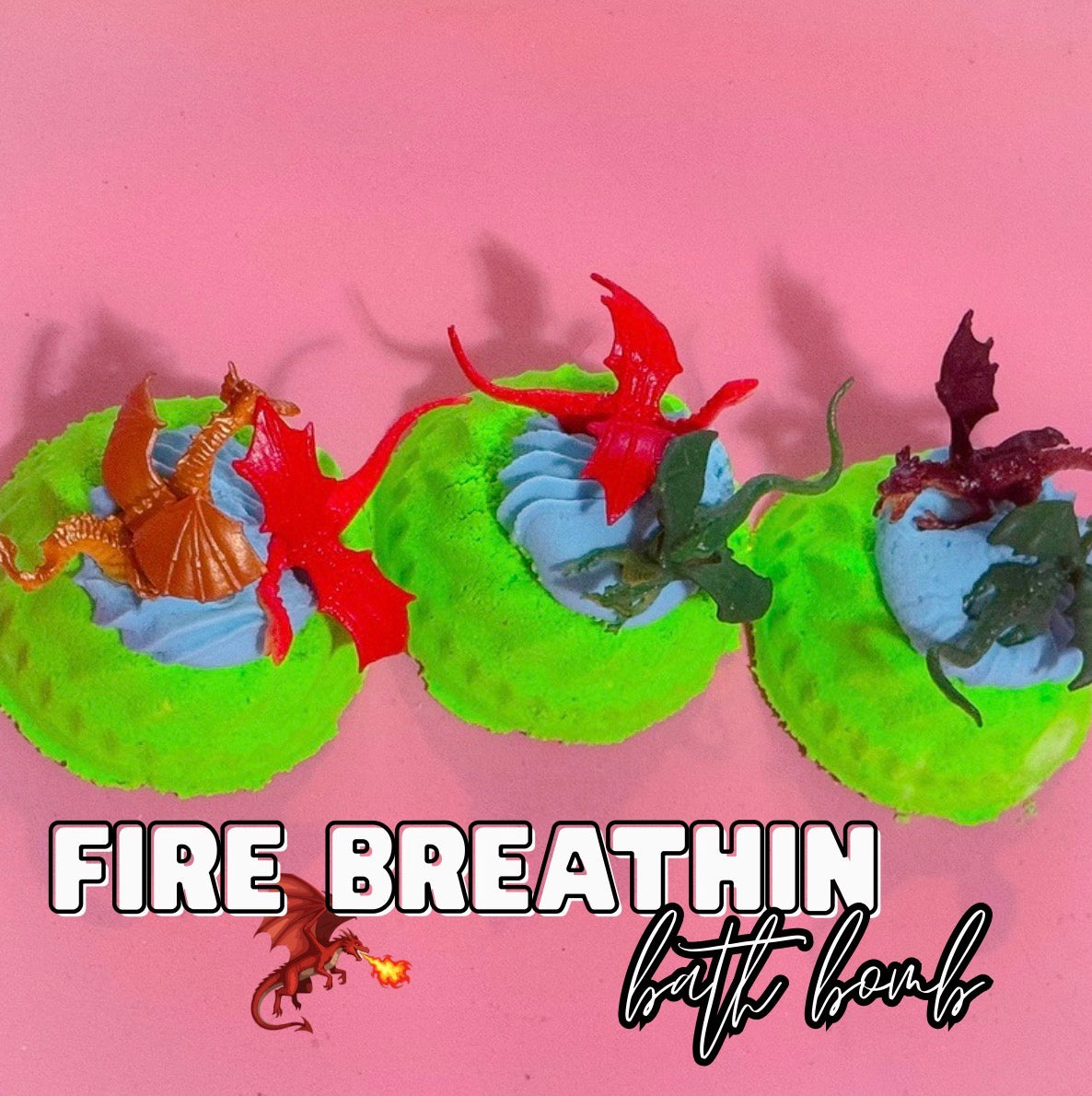 FIRE BREATHIN š„BATH BOMB