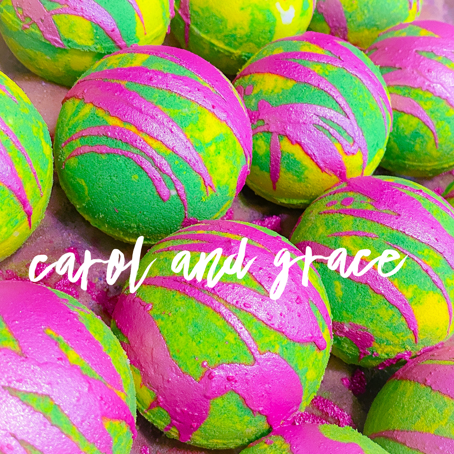 SALT WATER TAFFY BATH BOMB