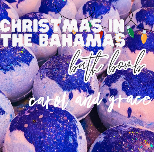 CHRISTMAS IN THE BAHAMAS 🌴 BATH BOMB