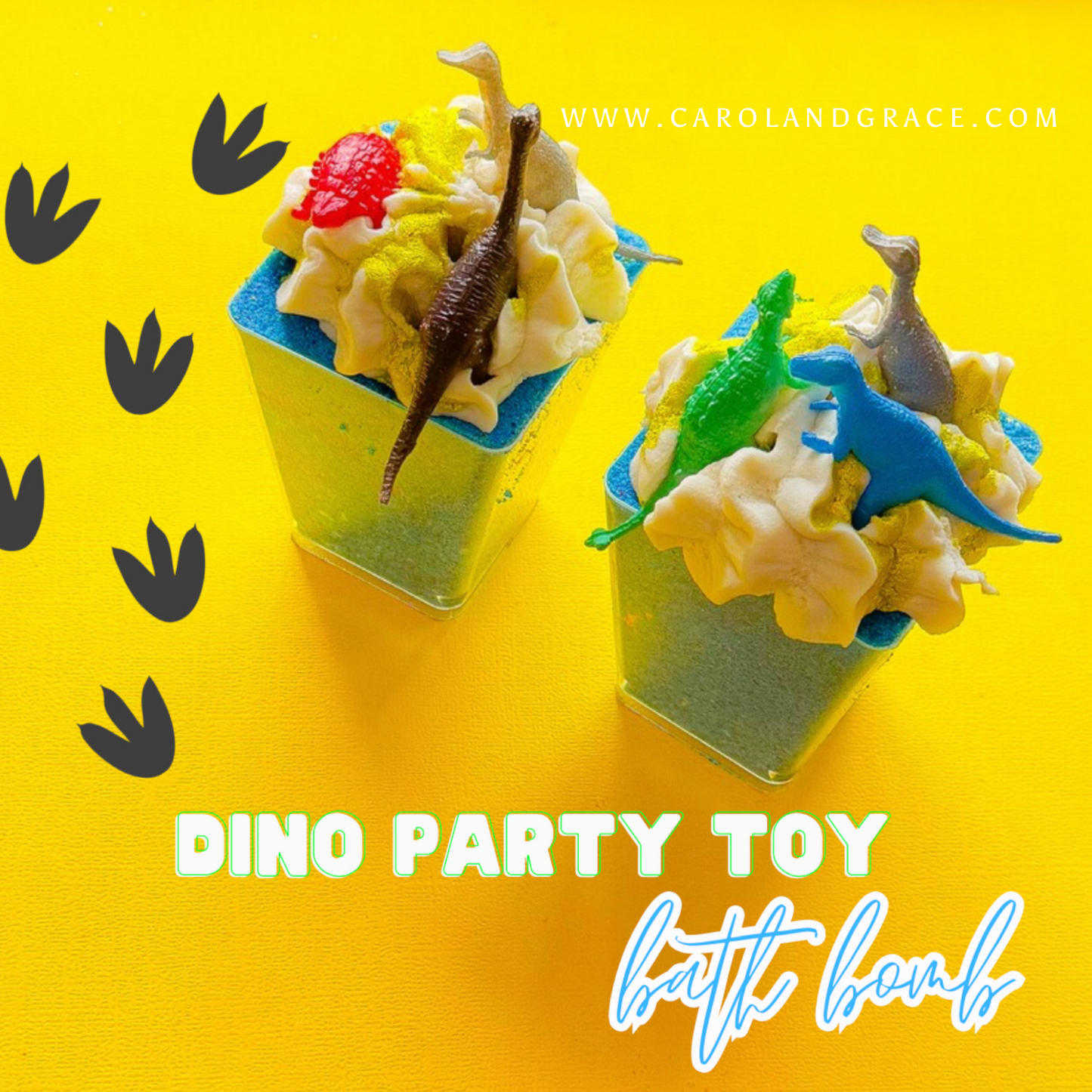 DINO PARTY 🦖 BATH BOMB