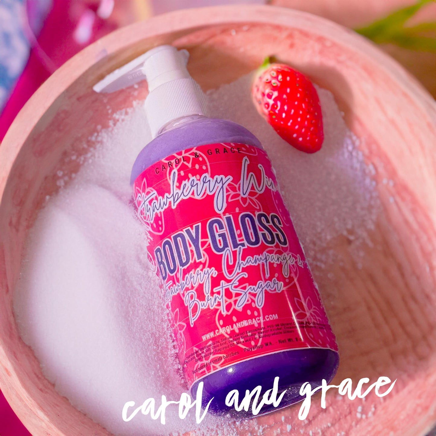 STRAWBERRY WINE ✨ BODY WASH