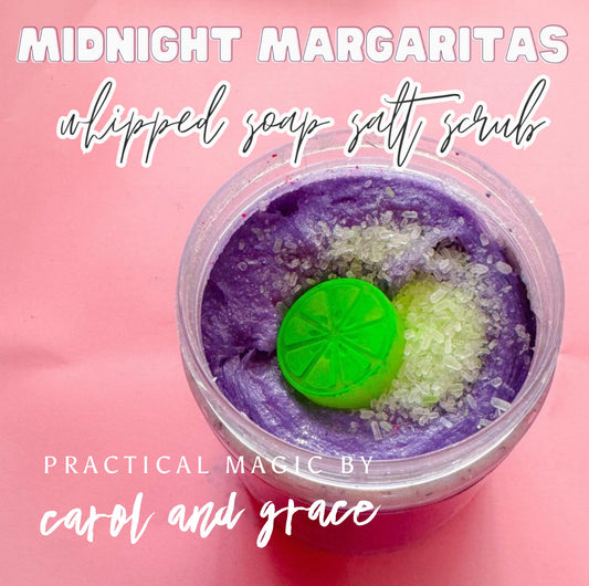 MIDNIGHT MARGARITAS WHIPPED SOAP SALT SCRUB