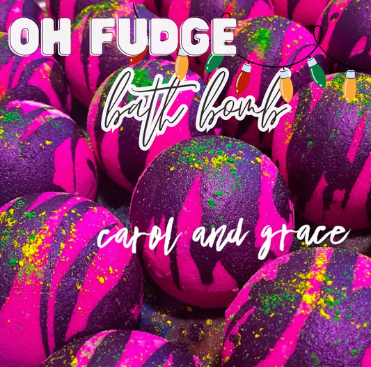 OH FUDGE!! BATH BOMB