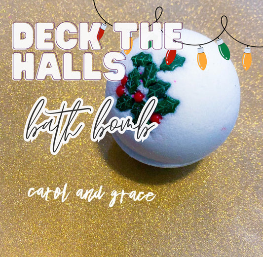 DECK THE HALLS BATH BOMB