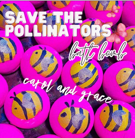SAVE THE POLLINATOR 🐝 BATH BOMB