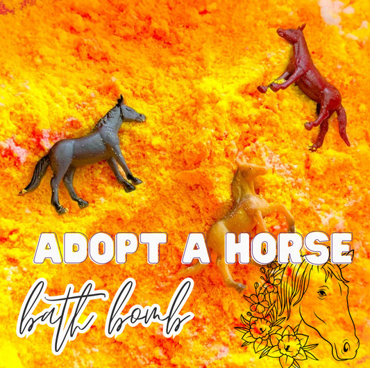 ADOPT A HORSE 🐎 BATH BOMB DUST BAG