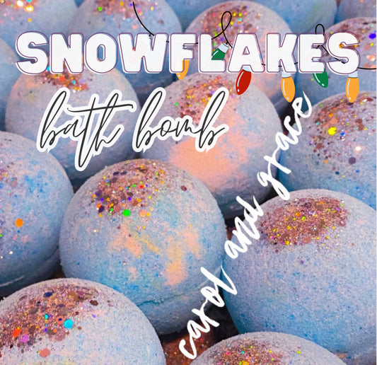 SNOWFLAKE ❄️ BATH BOMB