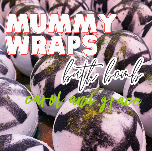 MUMMY WRAPS BATH BOMB