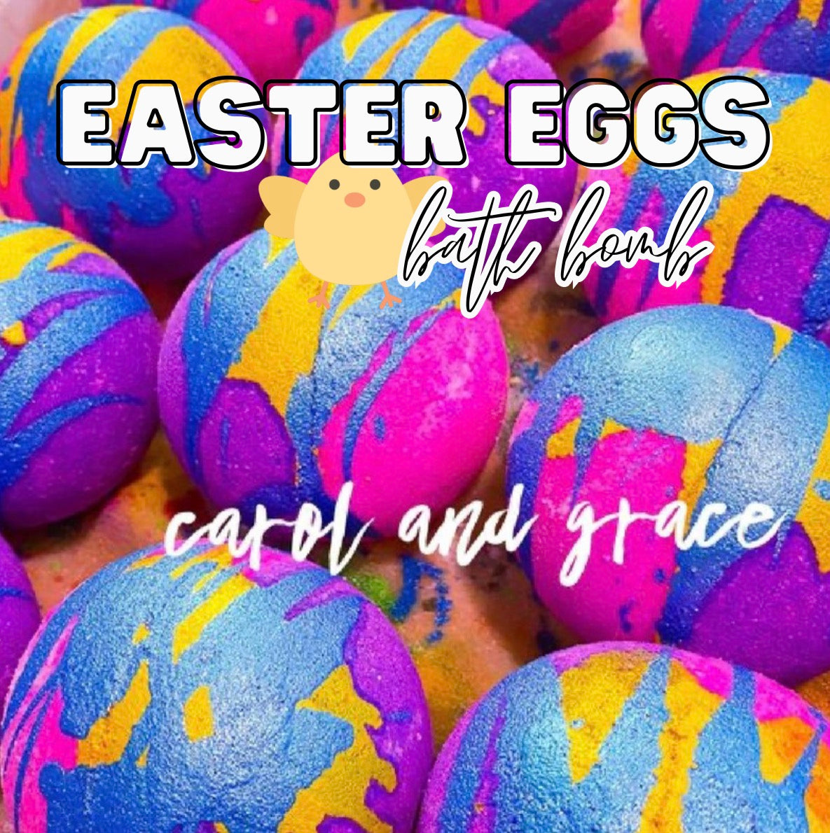 EASTER EGGGGS 🐰 BATH BOMB