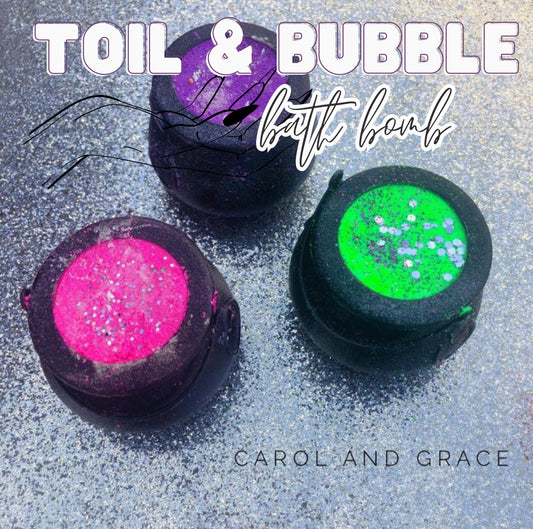 TOIL AND BUBBLE BATH BOMB