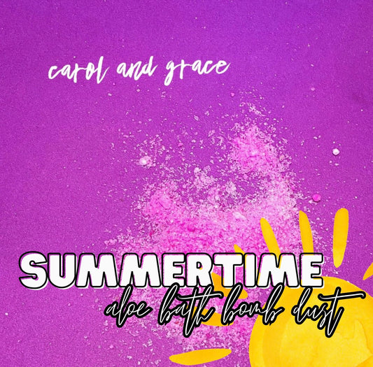 SUMMERTIME BATH SOAK DUST