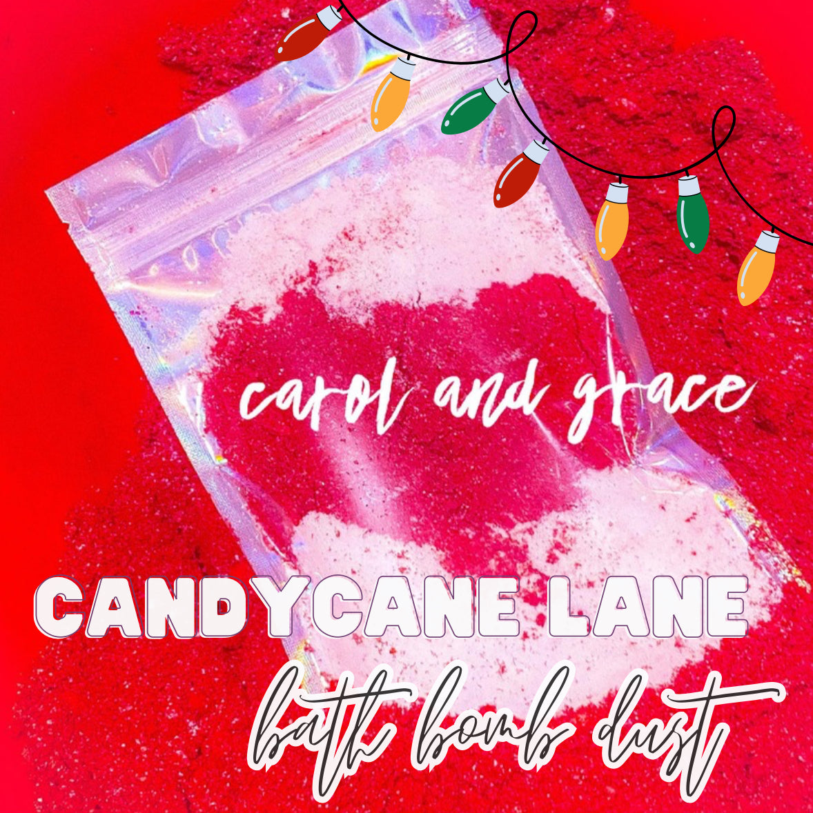 CANDYCANE LANE BATH BOMB DUST