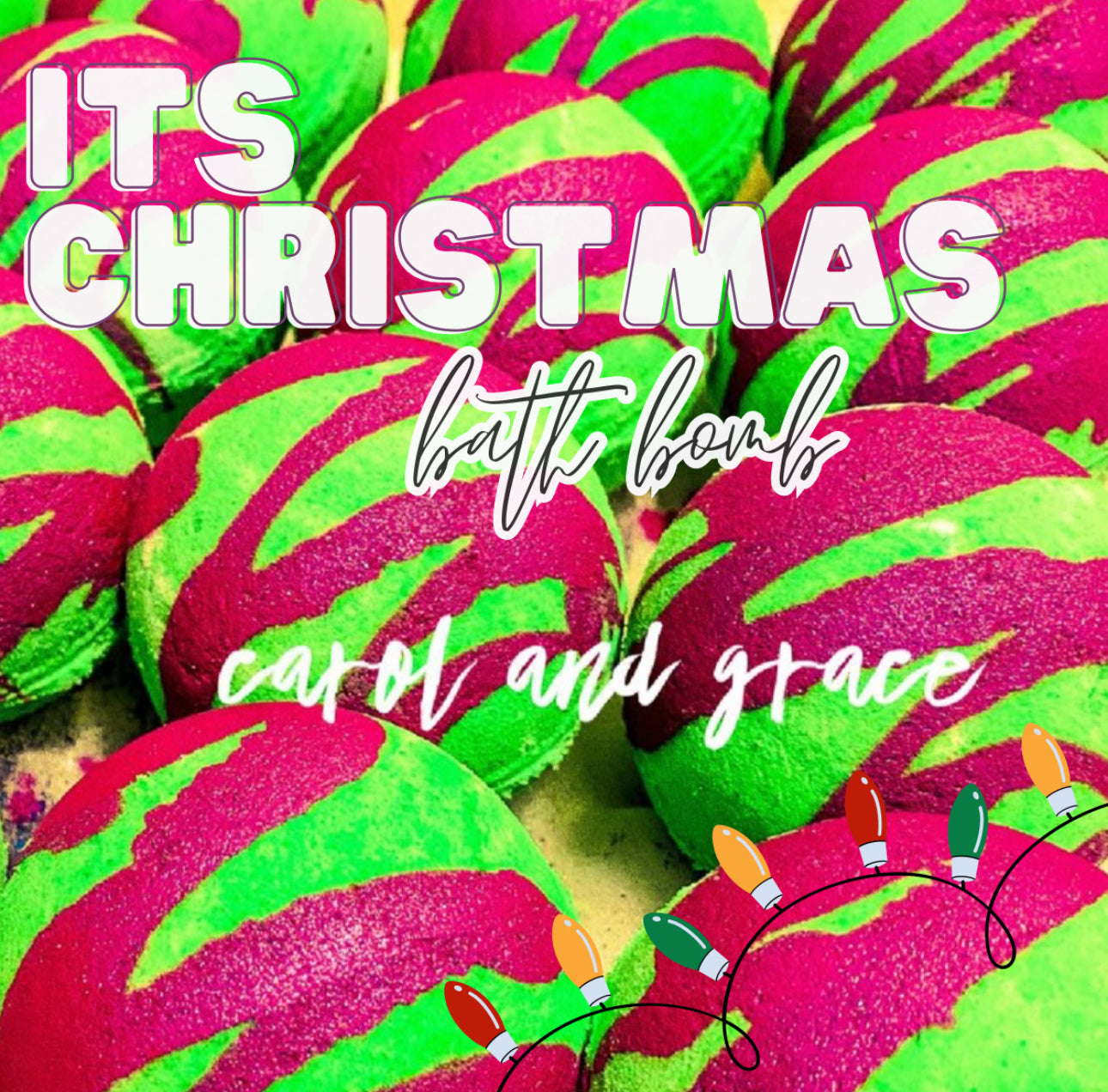 IT'S CHRISTMAS BATH BOMB