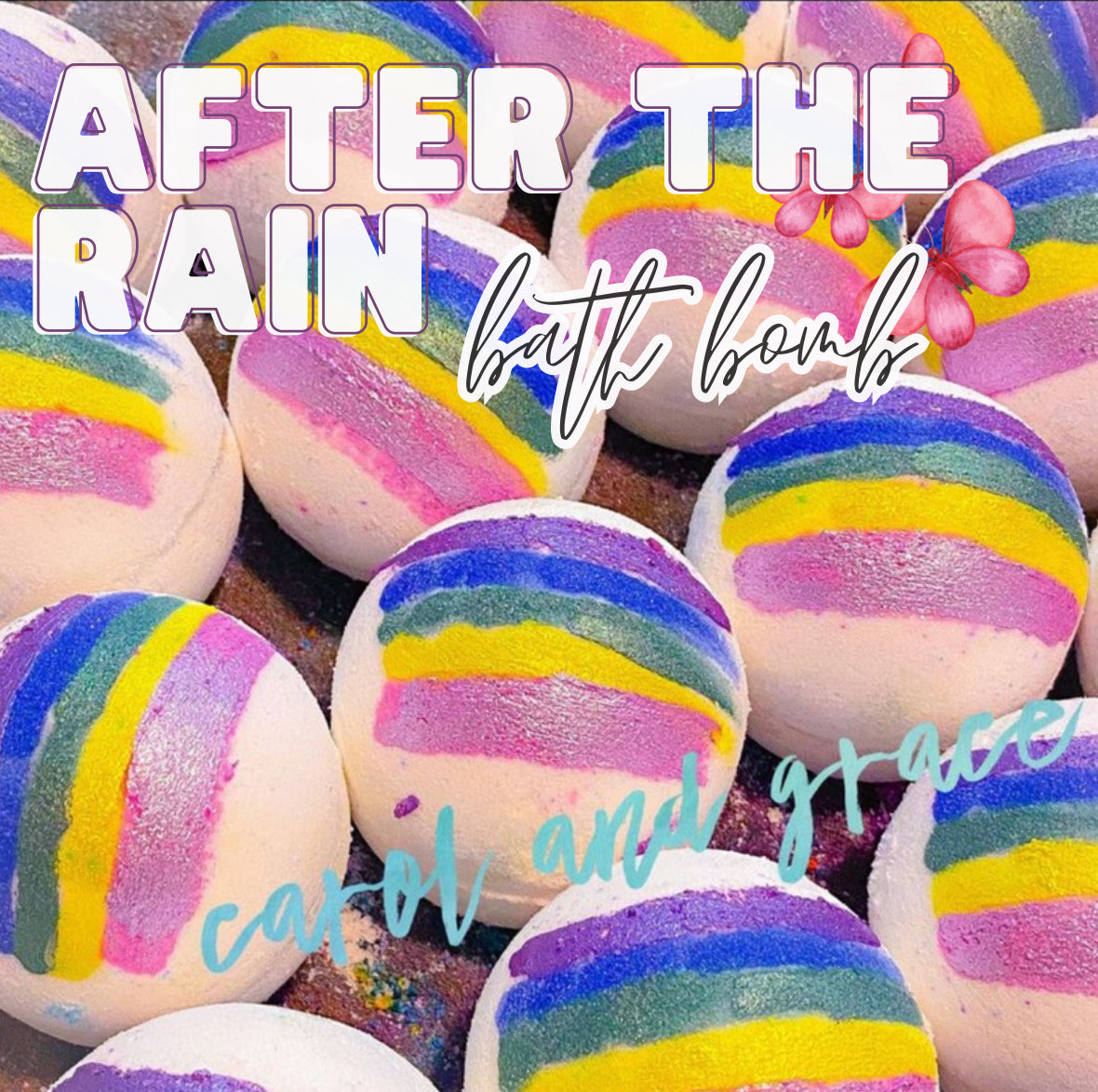 AFTER THE RAIN 🌧🌈  BATH BOMB