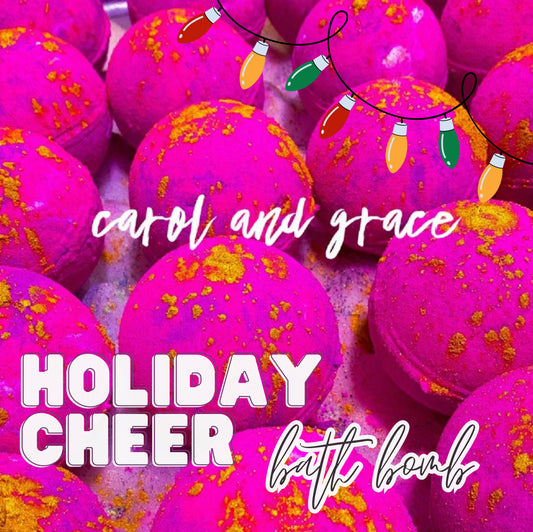HOLIDAY CHEER BATH BOMB