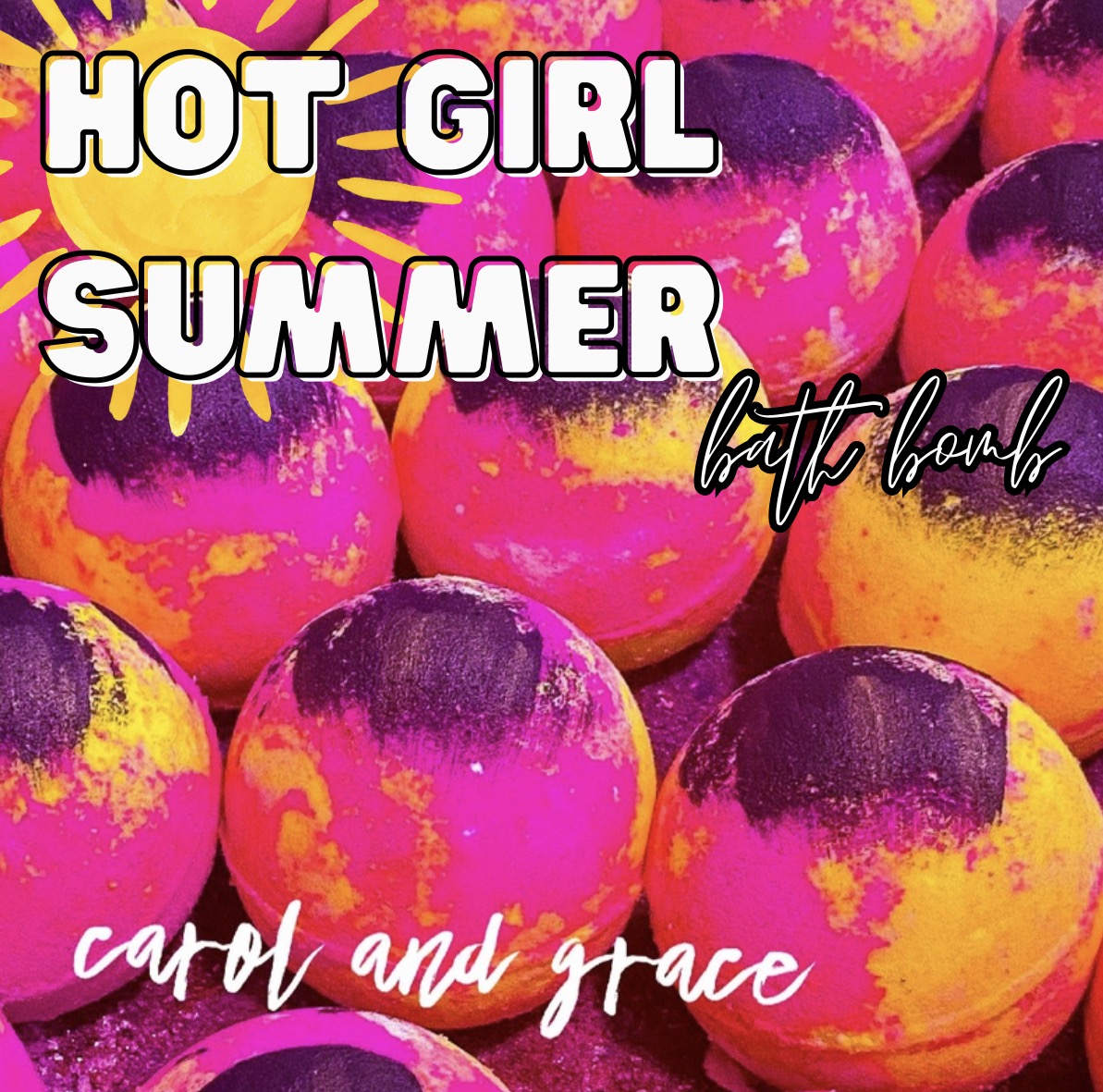 HOT GIRL SUMMER BATH BOMB