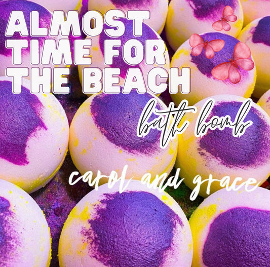 ALMOST TIME FOR THE BEACH 🌊   BATH BOMB