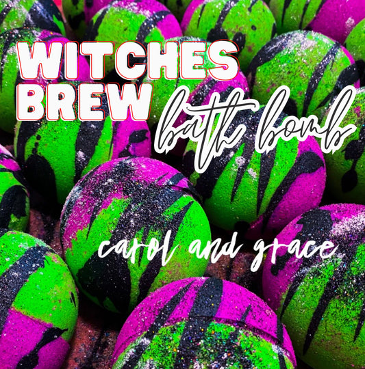 WITCHES BREW 🕷 BATH BOMB