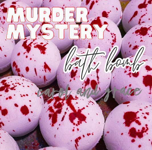 MURDER MYSTERY 🩸 BATH BOMB