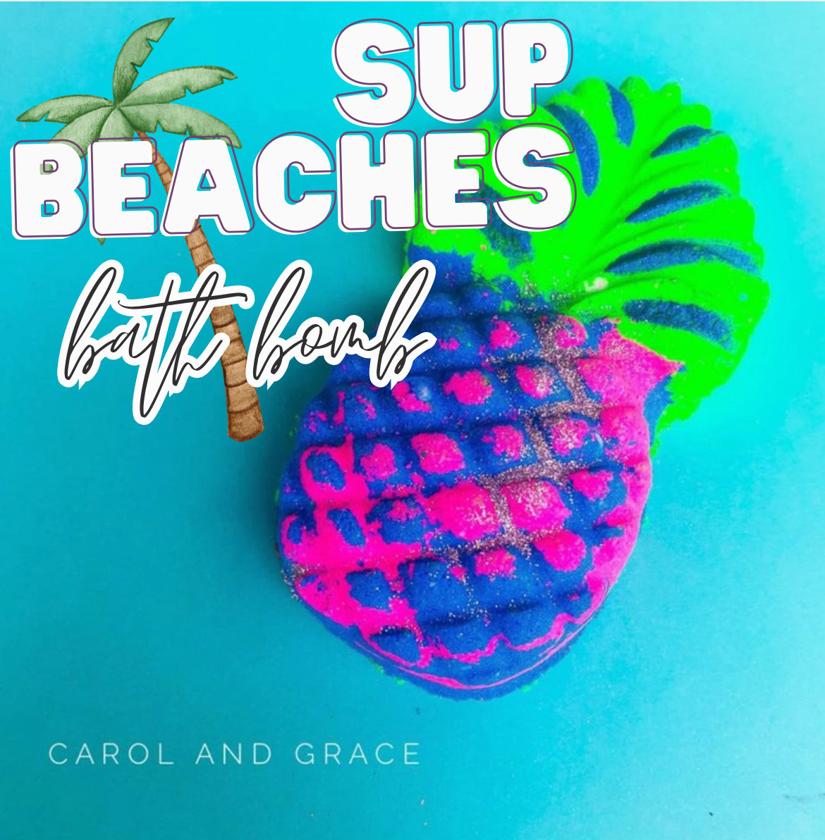 SUP BEACHES BATH BOMB