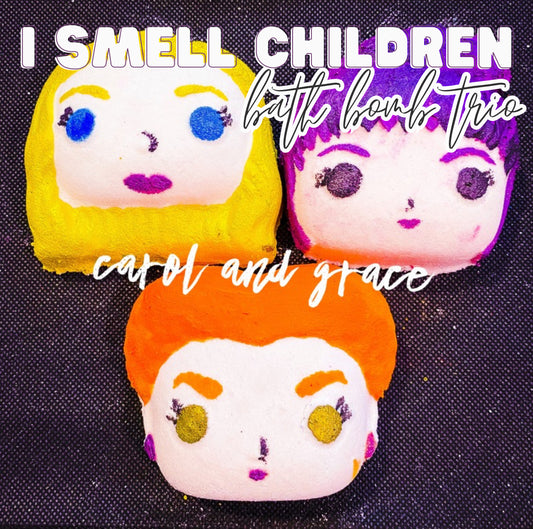 I SMELL CHILDREN - SANDERSON SISTER BATH BOMB TRIO
