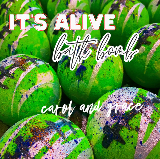 IT’S ALIVE 🧌 BATH BOMB