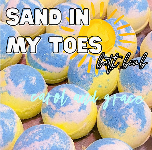 SAND IN MY TOES BATH BOMB
