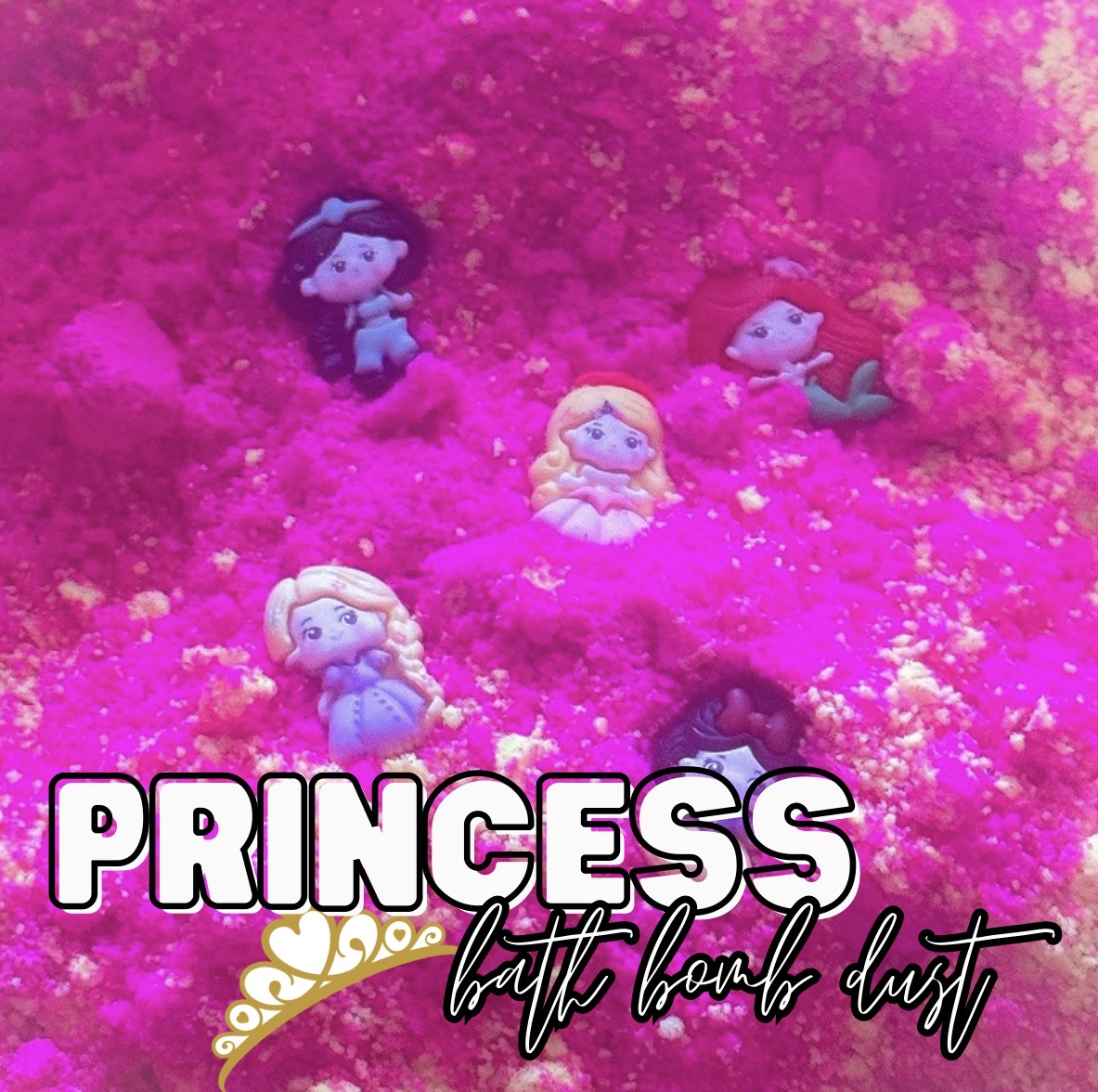 PRINCESS 👑BATH BOMB DUST