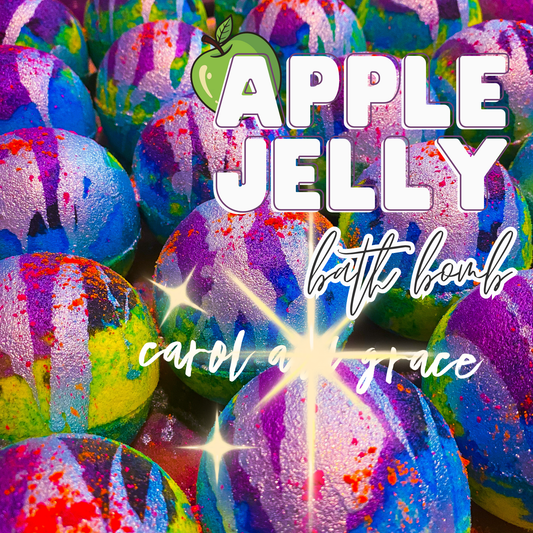 APPLE JELLY 🍏 BATH BOMB