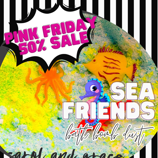 SEA FRIENDS BATH BOMB DUST