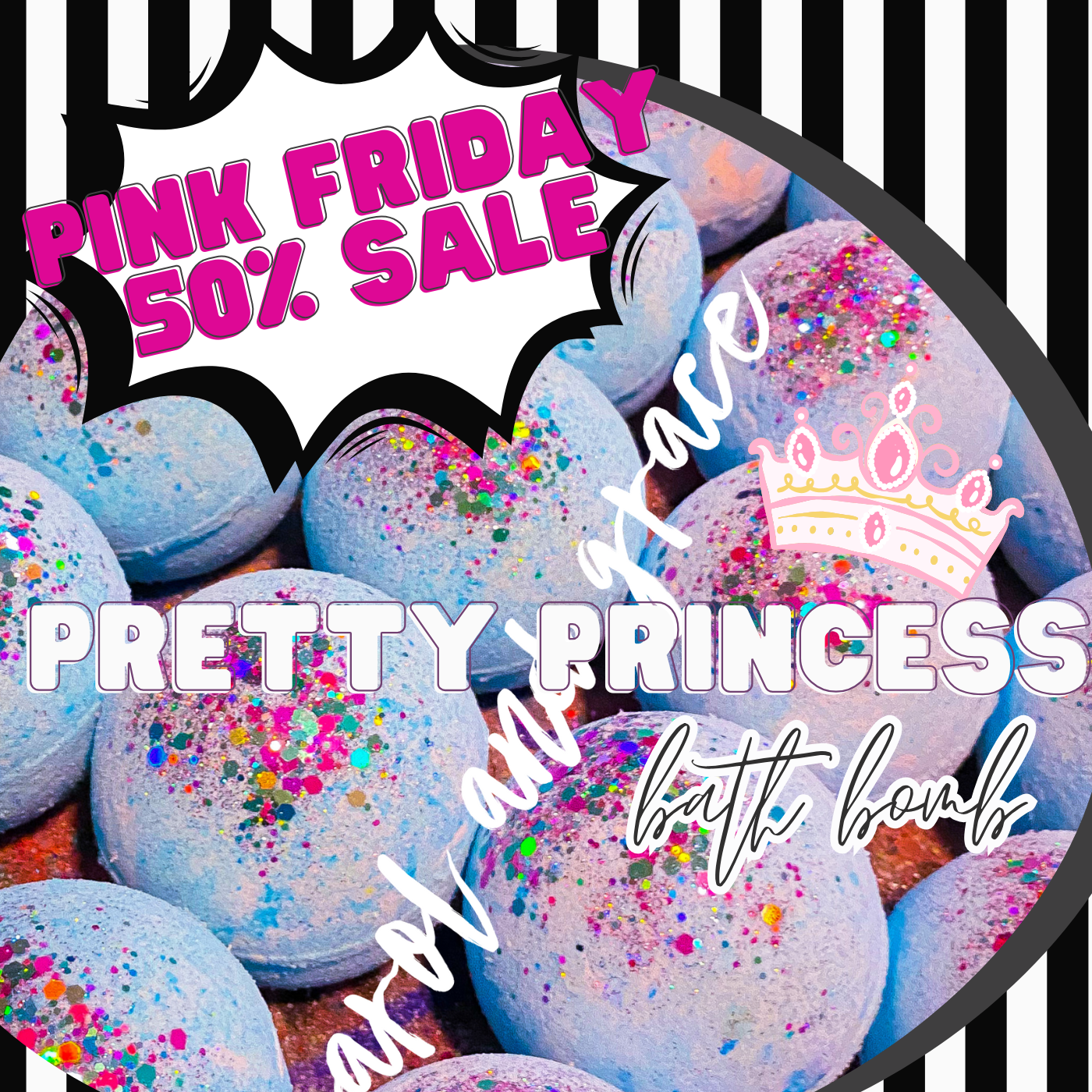 PRETTY PRINCESS 👑 BATH BOMB