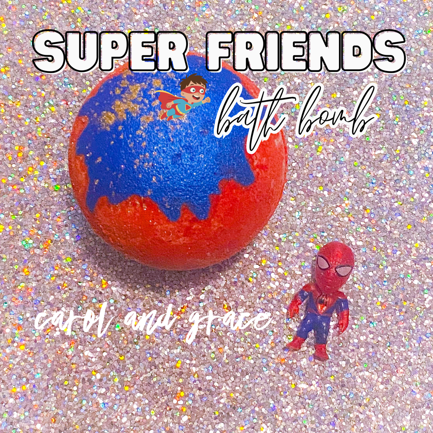 SUPER FRIENDS TOY SURPRISE BATH BOMB