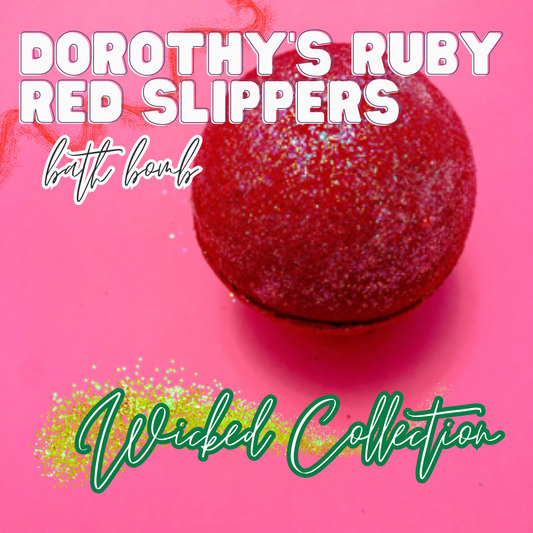 DOROTHYS RUBY RED SLIPPERS BATH BOMB