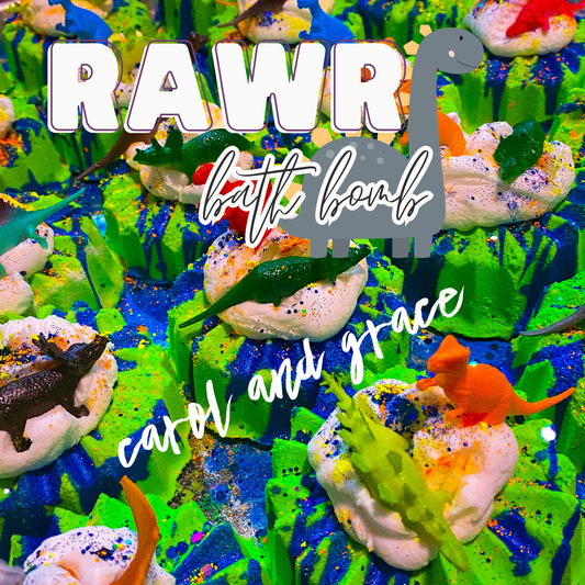 RAWR 🦖 BATH BOMB