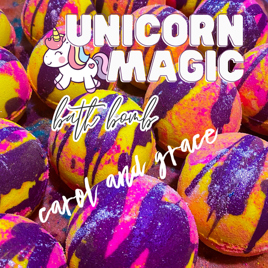 UNICORN 🦄 MAGIC 🪄 BATH BOMB
