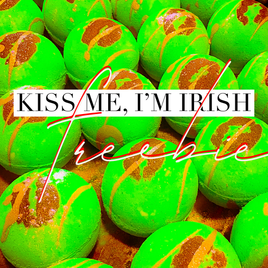 (50$+ ST PATRICKS DAY ORDERS ONLY) KISS ME 💋 I’M IRISH ☘️ FREEBIE