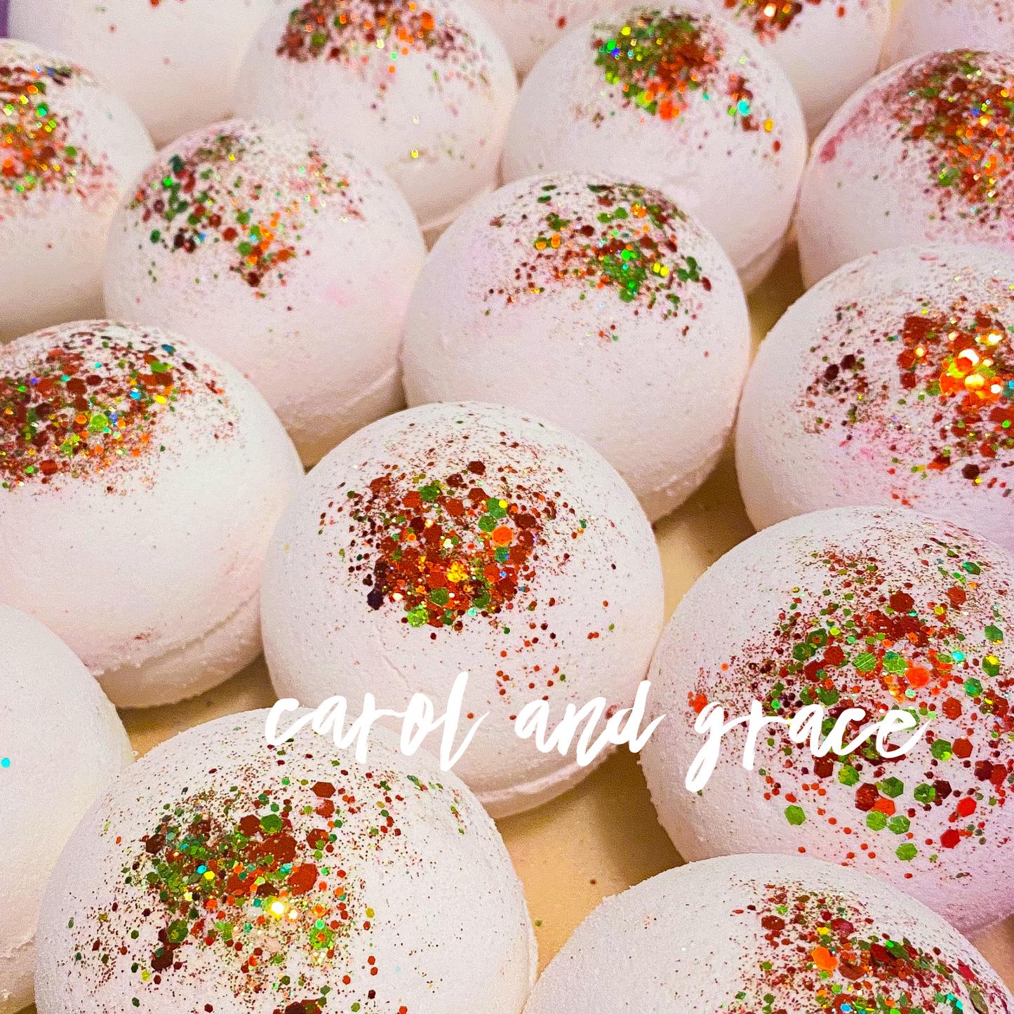 SANTAS HERE!! BATH BOMB